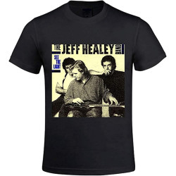 Men's Jeff Healey Band See The Light Funny Teehirts for Men -XXXL Men's T Shirt Fashion Casual Cool Teehirts