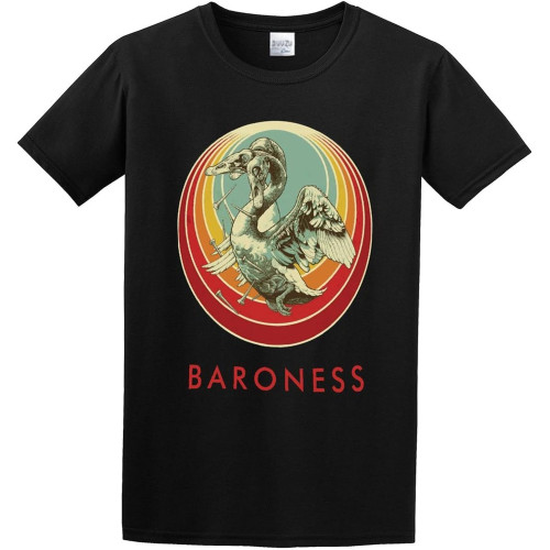 Baroness Live at Maida Vale T-Shirt Graphic Unisex Tee Shirt Black