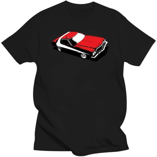 Gran Torino Retro Car T-Shirt Inspired by 70s TV Show Starsky and Hutch Gran Torino Retro Car T-Shirt Inspired by 70s TV Show Starsky and Hutch