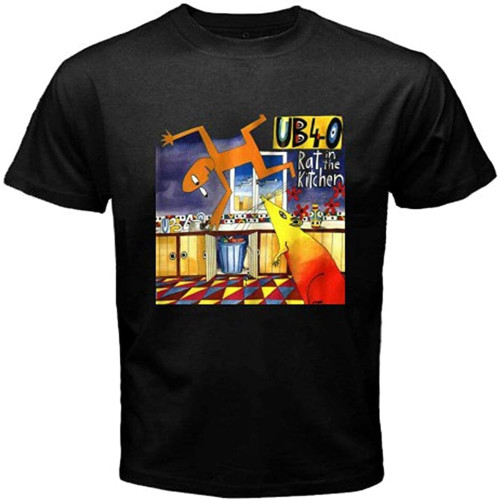 Knock New Ub40 Rat in The Kitchen Reggae Pop Band Men's T Shirt Size