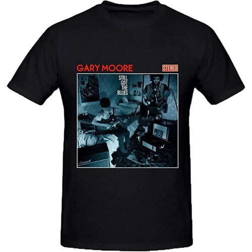 Gary Moore Still Got The Blues Men's Short Sleeve Crew Neck T-Shirt Gary Moore Still Got The Blues Men's Short Sleeve Crew Neck T-Shirt