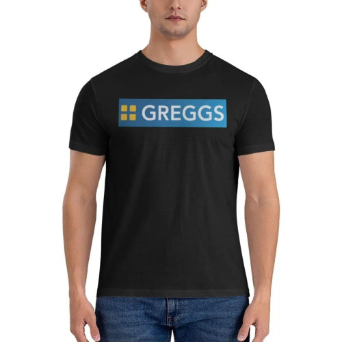 SaffDFFSaa Greggs-Logo-Merchandise-Essential-T-Shirt-Men-s-t-Shirts-t-Shirts-for