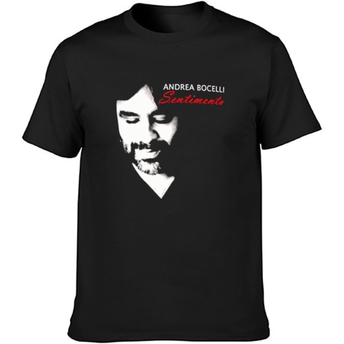 Andrea Bocelli Sentimento Men's T-Shirt Unisex Tee Andrea Bocelli Sentimento Men's T-Shirt Unisex Tee