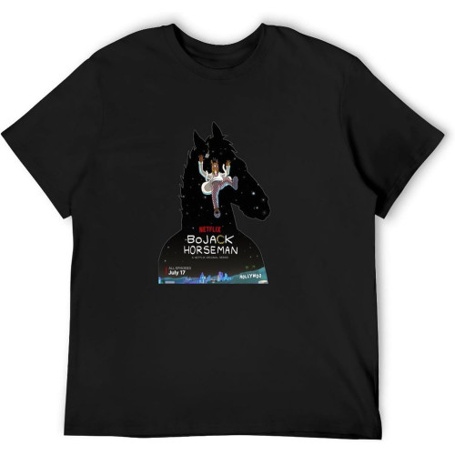 SaffDFFSaa Men's Casual Shirt BoJack Horseman Cover Do not Bleach