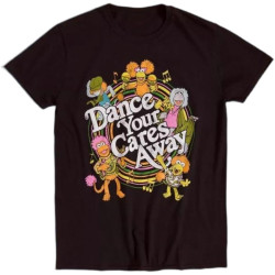 Fraggle Rock Dance Your Cares Away Swirl T-Shirt
