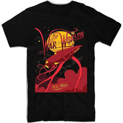 The War of The Worlds 1953 Sci-Fi Old Movie Mens T-Shirt