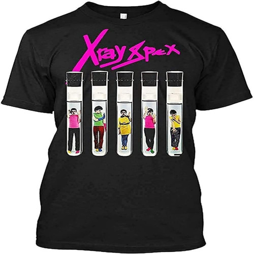 SaffDFFSaa X Ray Spex Mens Cool Stylish Tee|T-Shirt Black Size XXL SaffDFFSaa X Ray Spex Mens Cool Stylish Tee|T-Shirt Black Size XXL