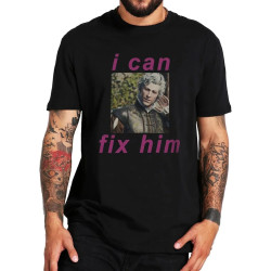 Astarion I Can Fix Him T Shirt Retro Horror Game Astarion Fans Y2k Tshirts EU Size 100% Cotton Summer Unisex Tee Tops Astarion I Can Fix Him T Shirt Retro Horror Game Astarion Fans Y2k Tshirts EU Size 100% Cotton Summer Unisex Tee Tops