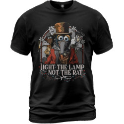 SaffDFFSaa Unisex Cotton T-Shirt The Muppet Christmas Carol Light The Lamp Not The Rat SaffDFFSaa Unisex Cotton T-Shirt The Muppet Christmas Carol Light The Lamp Not The Rat