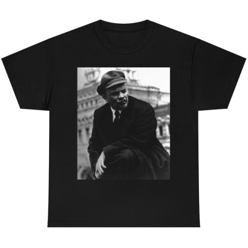 SaffDFFSaa Vladimir Lenin Photo Shirt, Communist Leader Vladimir Lenin T-Shirt BlackOne Size SaffDFFSaa Vladimir Lenin Photo Shirt, Communist Leader Vladimir Lenin T-Shirt BlackOne Size