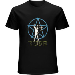SaffDFFSaa Men's Rush - Starman Glow - T Shirt Brand - T Shirt Black SaffDFFSaa Men's Rush - Starman Glow - T Shirt Brand - T Shirt Black
