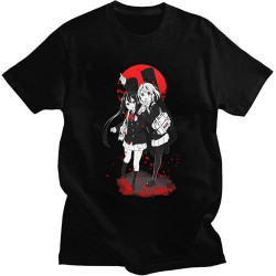 Musical Anime K-On Men Cotton Yui Hirasawa Mio Akiyama Manga Men's T-Shirt Unisex Black Tee Musical Anime K-On Men Cotton Yui Hirasawa Mio Akiyama Manga Men's T-Shirt Unisex Black Tee