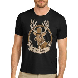 SaffDFFSaa Men's Deer Lord Funny Pun T-Shirt SaffDFFSaa Men's Deer Lord Funny Pun T-Shirt
