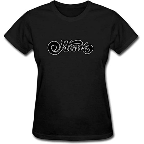Heart Rock T-Shirt Unisex Black Mens Tees Heart Rock T-Shirt Unisex Black Mens Tees