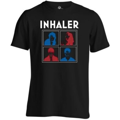 Inhaler T Shirt Irish Indie Guitar Rock Band BlackOne Size Inhaler T Shirt Irish Indie Guitar Rock Band BlackOne Size