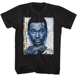 WDEUIL Luther Vandross Music Shirt BlackOne Size WDEUIL Luther Vandross Music Shirt BlackOne Size