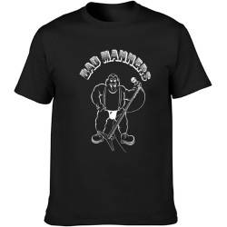 Bad Manners T-Shirt Black Mens Tees Bad Manners T-Shirt Black Mens Tees