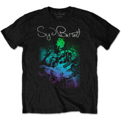 WDEUIL Syd Barrett Unisex T-Shirt Psychedelic BlackOne Size