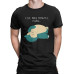 Novelty Not Today T Shirts Men Five More Minutes Snorlax Anime T-Shirt Mens Cotton Tees Best Gift Clothes I Can But I Won't_011