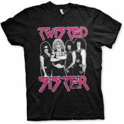Officially Licensed Twisted Sister Men's T-Shirt S-XXL Sizes BlackOne Size Officially Licensed Twisted Sister Men's T-Shirt S-XXL Sizes BlackOne Size