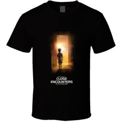 WDEUIL Close Encounters of The Third Kind Retro Classic Movie T Shirt BlackOne Size WDEUIL Close Encounters of The Third Kind Retro Classic Movie T Shirt BlackOne Size