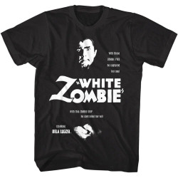 Bela Lugosi White Zombie Grip Men's T Shirt BlackOne Size Bela Lugosi White Zombie Grip Men's T Shirt BlackOne Size