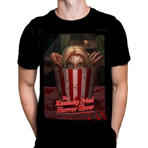 The Kentucy Fried Horror Show - Movie Art - T-Shirt BlackOne Size The Kentucy Fried Horror Show - Movie Art - T-Shirt BlackOne Size