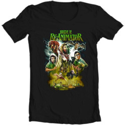 WDEUIL Bride of The Re-Animator T-Shirt Adult Regular fit Ring Spun Graphic tee BlackOne Size WDEUIL Bride of The Re-Animator T-Shirt Adult Regular fit Ring Spun Graphic tee BlackOne Size