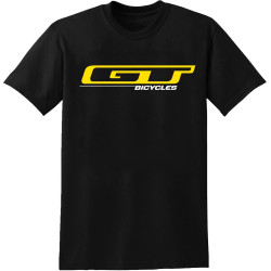 GT Bicycles Bike Men's T-Shirt Unisex Black Tee GT Bicycles Bike Men's T-Shirt Unisex Black Tee