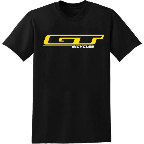 GT Bicycles Bike Men's T-Shirt Unisex Black Tee GT Bicycles Bike Men's T-Shirt Unisex Black Tee