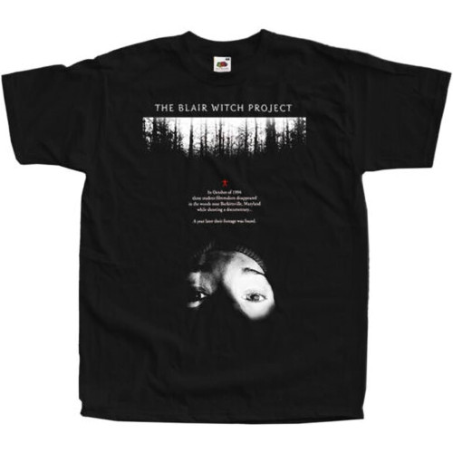 The Blair Witch Project T Shirt Tee Black Horror Film v4 S to 5XL BlackOne Size The Blair Witch Project T Shirt Tee Black Horror Film v4 S to 5XL BlackOne Size