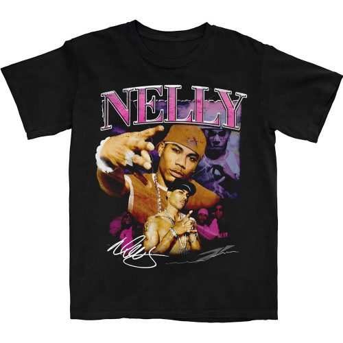New Nelly Tour Shirt Gift Family Black S-234XL Tee H786 BlackOne Size