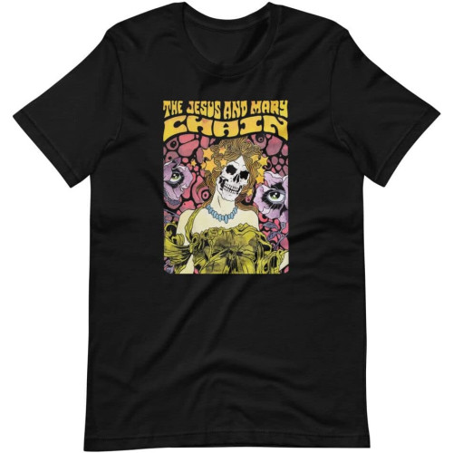 WDEUIL The Jesus and Mary Chain Graphic Tee Shirt Unisex t-Shirt BlackOne Size WDEUIL The Jesus and Mary Chain Graphic Tee Shirt Unisex t-Shirt BlackOne Size