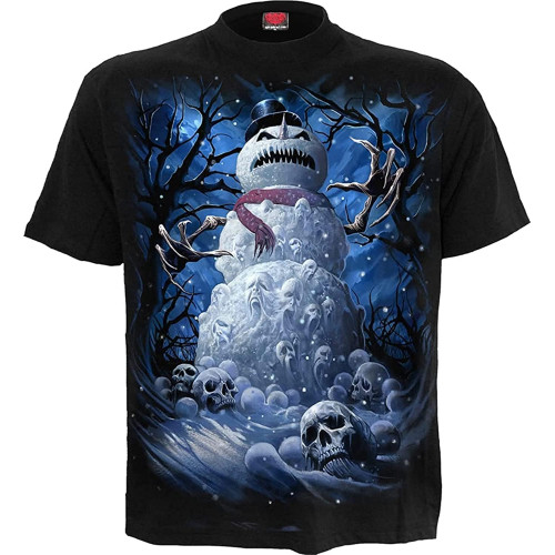 Spiral - Dead Cold - White Yellow Black Red Mens Women T Shirt 100% Cotton Black Spiral - Dead Cold - White Yellow Black Red Mens Women T Shirt 100% Cotton Black