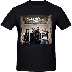 MBSDUVLPE Skillet Awake and T Shirts for Men Crew Neck
