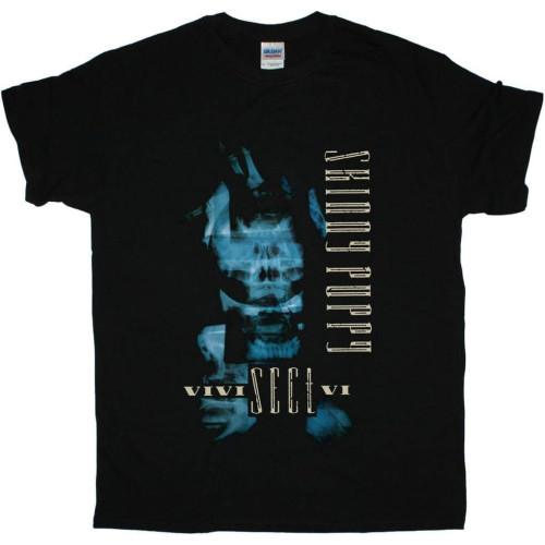 MBSDUVLPE Skinny Puppy Vivisectvi Black T Shirt Industrial Front Line Assembly Men's MBSDUVLPE Skinny Puppy Vivisectvi Black T Shirt Industrial Front Line Assembly Men's