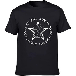 Sisters of Mercy T-Shirt Men and Women Tee Post Punk Goth T Shirts Cotton Tops Tees Black Tee Shirt Sisters of Mercy T-Shirt Men and Women Tee Post Punk Goth T Shirts Cotton Tops Tees Black Tee Shirt