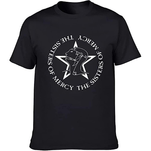 Sisters of Mercy T-Shirt Men and Women Tee Post Punk Goth T Shirts Cotton Tops Tees Black Tee Shirt Sisters of Mercy T-Shirt Men and Women Tee Post Punk Goth T Shirts Cotton Tops Tees Black Tee Shirt