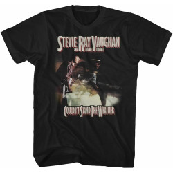 MBSDUVLPE Stevie Ray Vaughan Couldn't Stand The Weather Black Adult T-Shirt Black