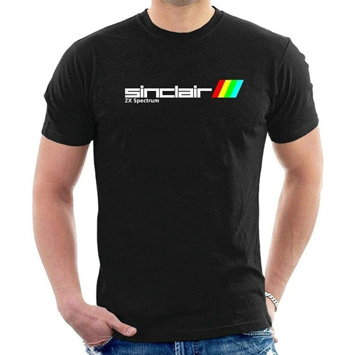 MBSDUVLPE Sinclair ZX Spectrum T-Shirt Inspired Retro Vintage Console Gamer T28 Mens