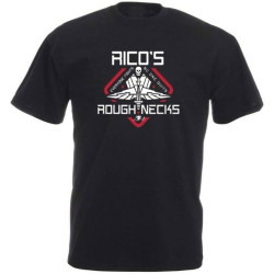 MBSDUVLPE Starship Troopers Rico's Roughnecks (Rasczak's Roughnecks) Inspired T-Shirt