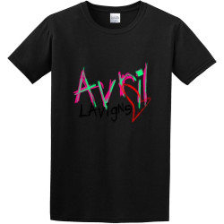 Lavigne Singer Cross My Heart Men's Short Sleeve T Shirt Lavigne Singer Cross My Heart Men's Short Sleeve T Shirt
