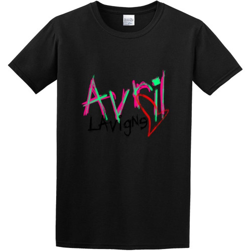Lavigne Singer Cross My Heart Men's Short Sleeve T Shirt