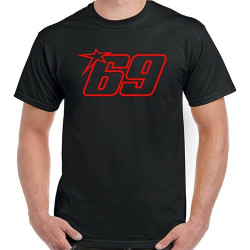 XIKANGGMEI Nick Hayden T-Shirt Mens 69 Moto GP Motorcycle Motorbike Biker Racing Unisex Top Black XIKANGGMEI Nick Hayden T-Shirt Mens 69 Moto GP Motorcycle Motorbike Biker Racing Unisex Top Black