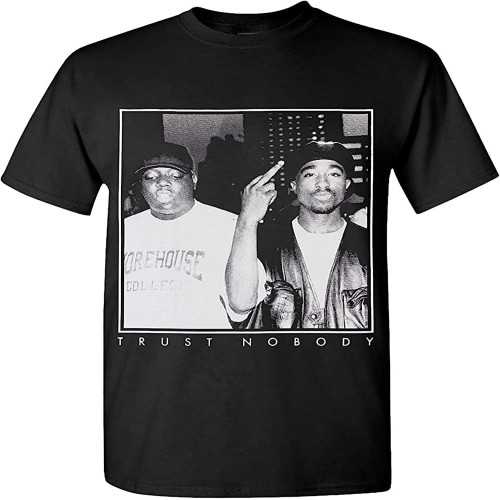 XIKANGGMEI Hip Hop T Shirts Trust Nobody Graphic Tee XIKANGGMEI Hip Hop T Shirts Trust Nobody Graphic Tee