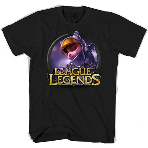 Astronaut Teemo League of Legend Heroes Men T Shirt