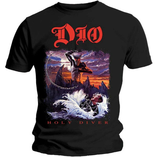 XIKANGGMEI Holy Diver' (Black) T-Shirt XIKANGGMEI Holy Diver' (Black) T-Shirt