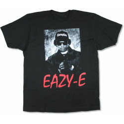 Eazy E Sunglasses Compton B&W Photo Black T-Shirt New. Official Eazy E Sunglasses Compton B&W Photo Black T-Shirt New. Official