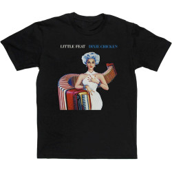 Vintage Little Feat Dixie Chicken T-Shirt Short Sleeve Graphic Men's Tee Black Vintage Little Feat Dixie Chicken T-Shirt Short Sleeve Graphic Men's Tee Black