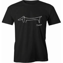 XIKANGGMEI Dog by Pablo Picasso Printed Signature - Lump The Dog Rascal Art